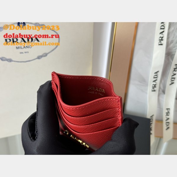 Top Quality Prada Classical Card Holder 1MC025