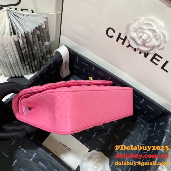 Top Quality Replica Lambskin CF1112 Bags 25CM PINK