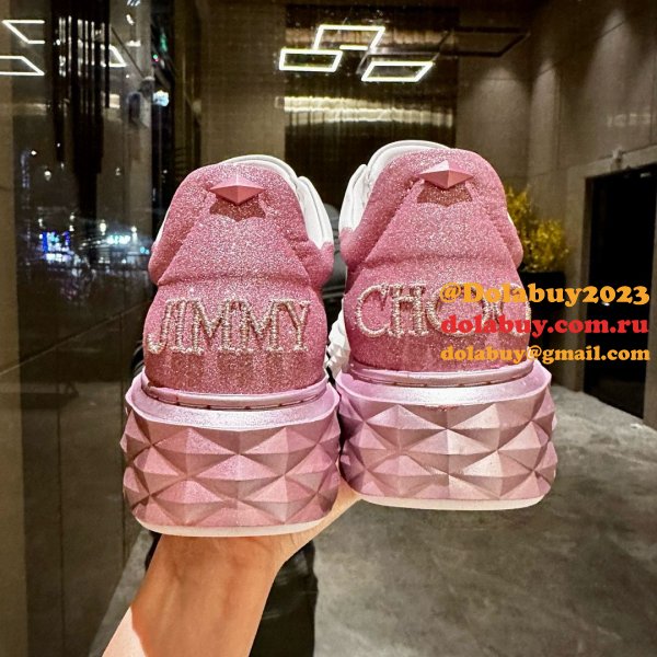 Designer Jimmy Choo Luxury Casual 7 Star Replica Shoes