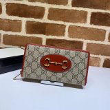 Best Gucci Replica 621889 1955 Horsebit zip around wallet