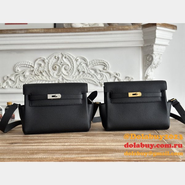 Inspired Hemes Togo Kelly Messengr 25CM Top Bag