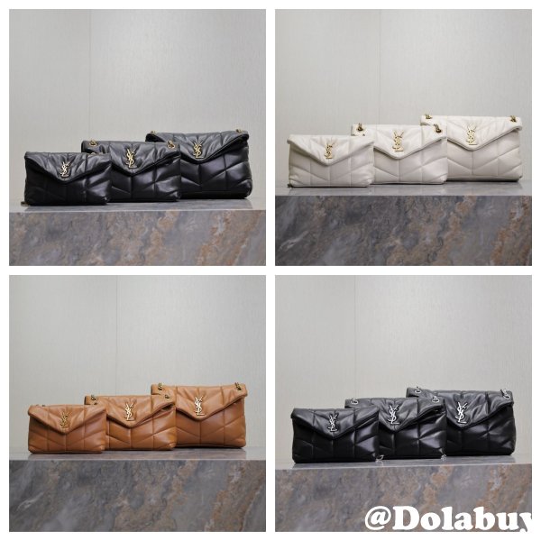 Saint Laurent Luxury Replica Shoulder Loulou Bag 23/29/35cm