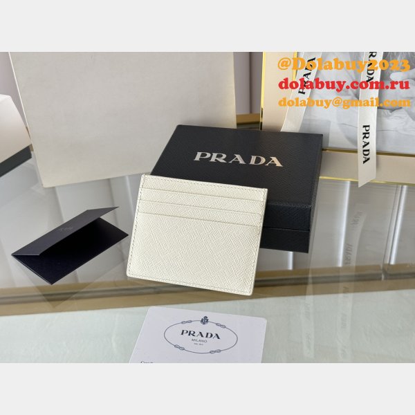 Top Quality Prada Classical Card Holder 1MC025
