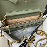 Replica 19CM Iridescent Wallet On Chain WOC AP1450 Bag