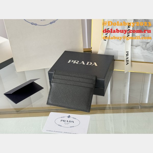 Top Quality Prada Classical Card Holder 1MC025