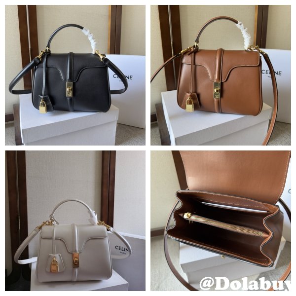 Celine Small 16 Bag IN Satinated Calfskin