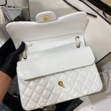 CC CF Knockoff Grained Lambskin & Gold-Tone Metal 30CM Black Maxi