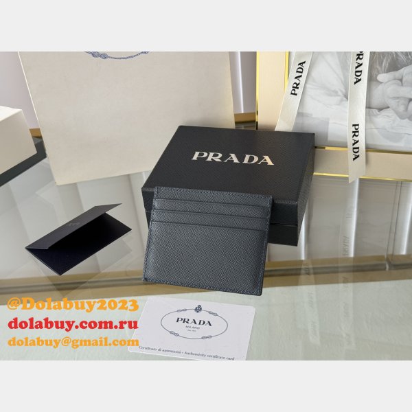 Top Quality Prada Classical Card Holder 1MC025